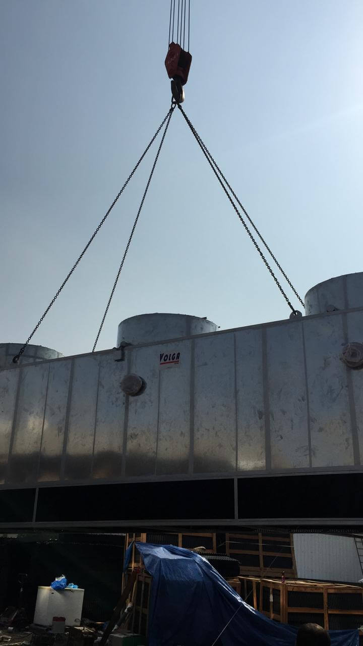 Manufacturing, supply and installation of the Volga Cooling Tower for Al-Bayariq Co