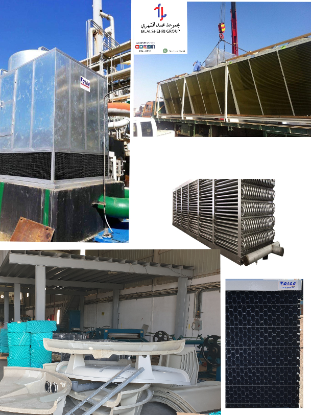 Manufacturing, Supply & installation of the Volga Cooling Tower for BIN DAWOOD Co